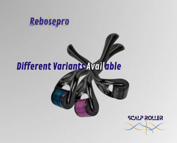 Rebosepro - Micro-aiguille pour cheveux de 2,5 mm – Absorption maximale pour la croissance des cheveux