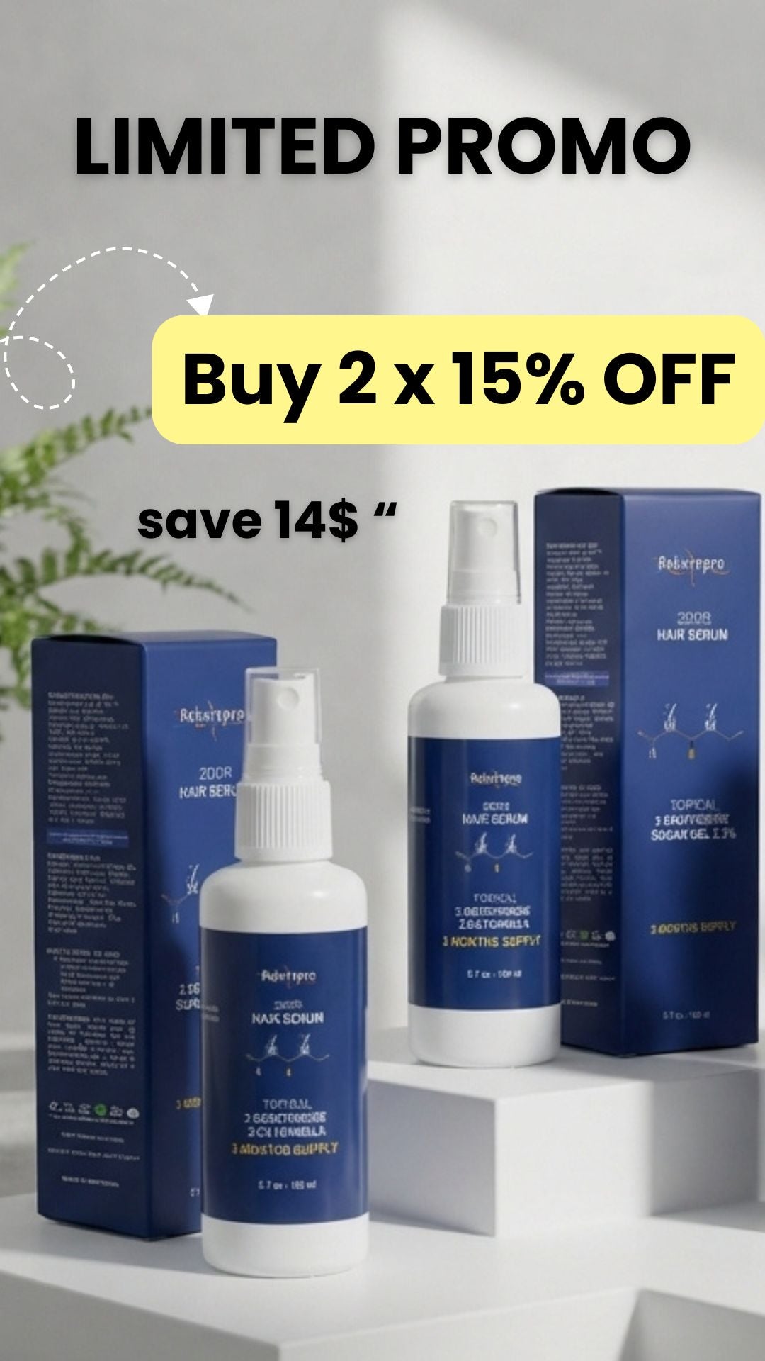 Deoxyribose Sugar Gel for Thinning Hair & Hair Loss - 5.7 oz