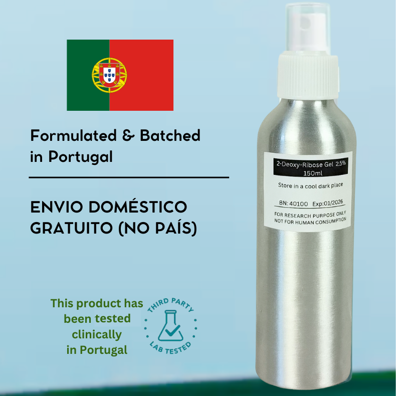 Deoxyribose 0.5%/2.5% Spray Serum (3 Month Supply) 150ml