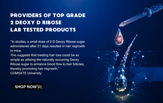 2DDR 2.5% Deoxyribose Sugar Gel Hair Serum - Topical (3 Month Supply) 150ml