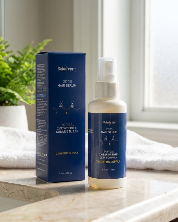 Deoxyribose Sugar Gel for Thinning Hair & Hair Loss - 5.7 oz
