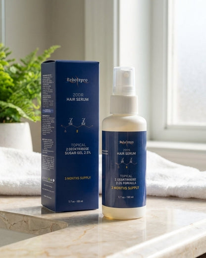 Deoxyribose Sugar Gel for Thinning Hair & Hair Loss - 5.7 oz