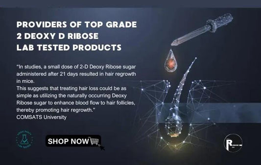 Deoxyribose 0.5% Spray Gel (3 Month Supply) Hair Growth Sugar Gel 150ml