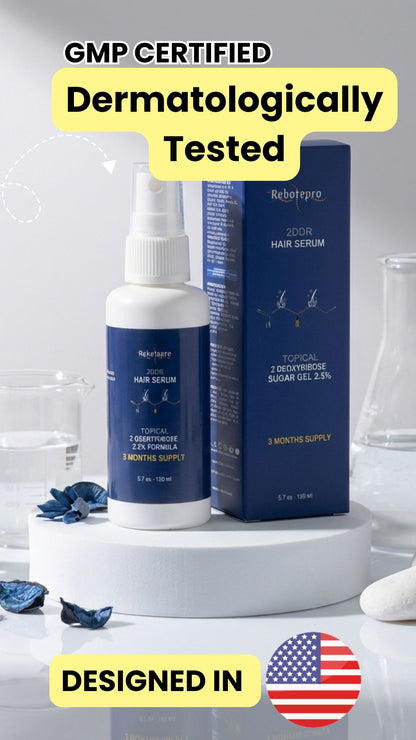 Deoxyribose Sugar Gel for Thinning Hair & Hair Loss - 5.7 oz